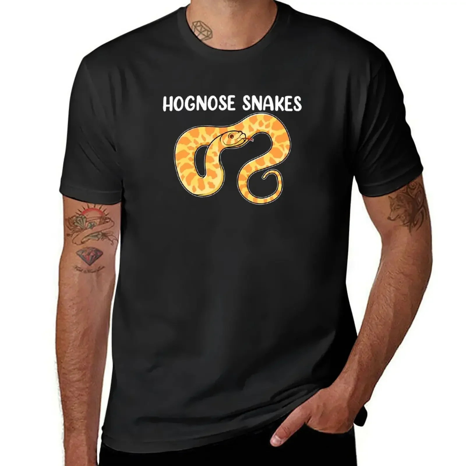 

Funny Reptile Lover Herpetologist Hognose Snake product T-Shirt blacks boys whites tops mens t shirt