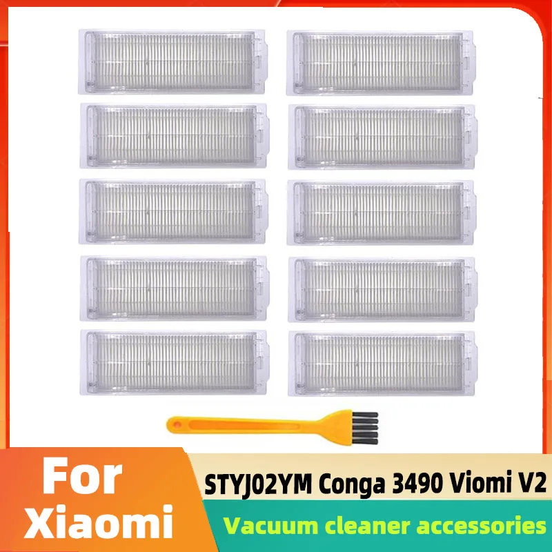 פילטר hepa עבור סטייג '02m עבור xiaomi מי רובוט ואקום-mop pro/mop 2s xmstjqr2 xiaomi s10 s12 t12 viomi v2pro v3 se se