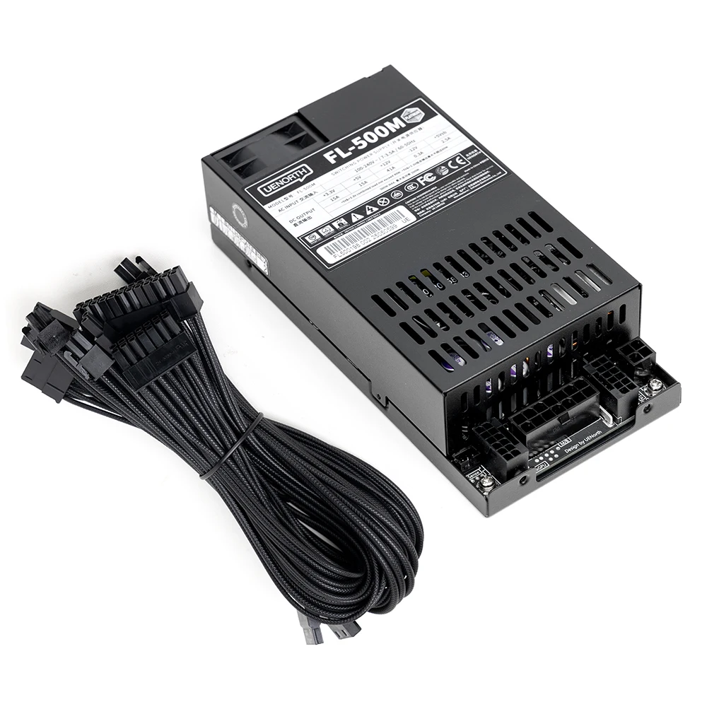 UENORTH FL-600M Flex 電源ユニット UENORTH FL-600M/FL-500M Flex-ATX PSU 600W/500W NAS/ITX/SFF