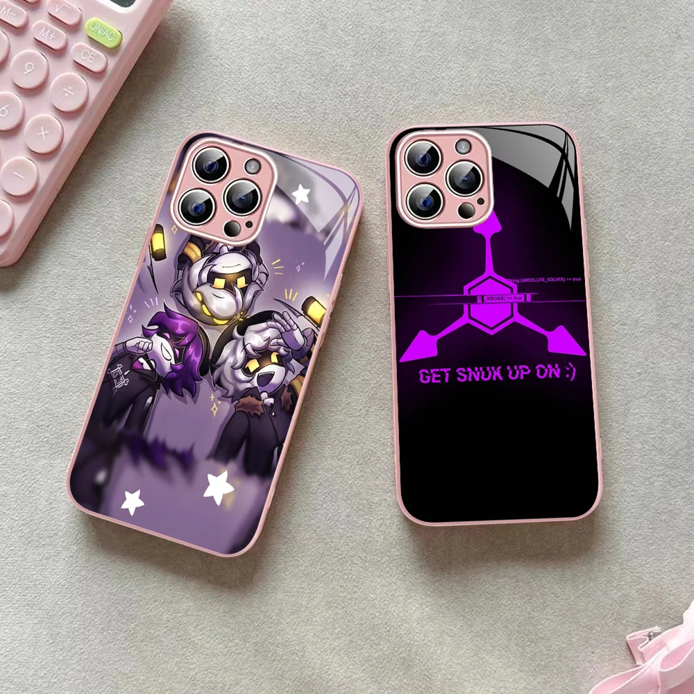 Game M-Murder D-Drones N V J Phone Case For IPhone 14 13 12 Mini 11 Pro XS Max X XR 14 Plus Tempered Glass Cover