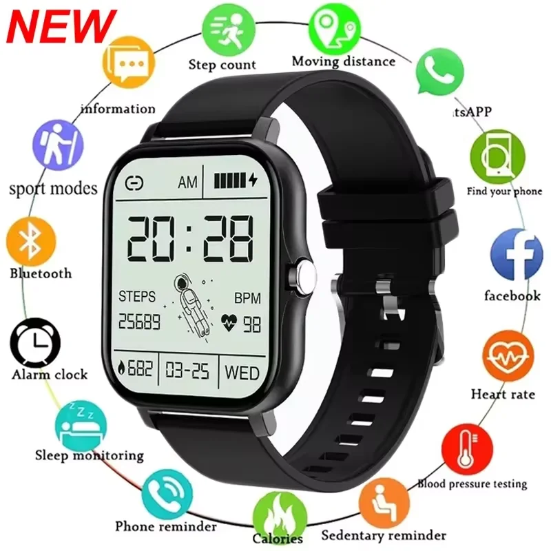 New Y13 Smart Watches Men Women Heart Rate Watch Smart Wristband Sports Watches Smart Band Waterproof Smartwatch for iOS Android