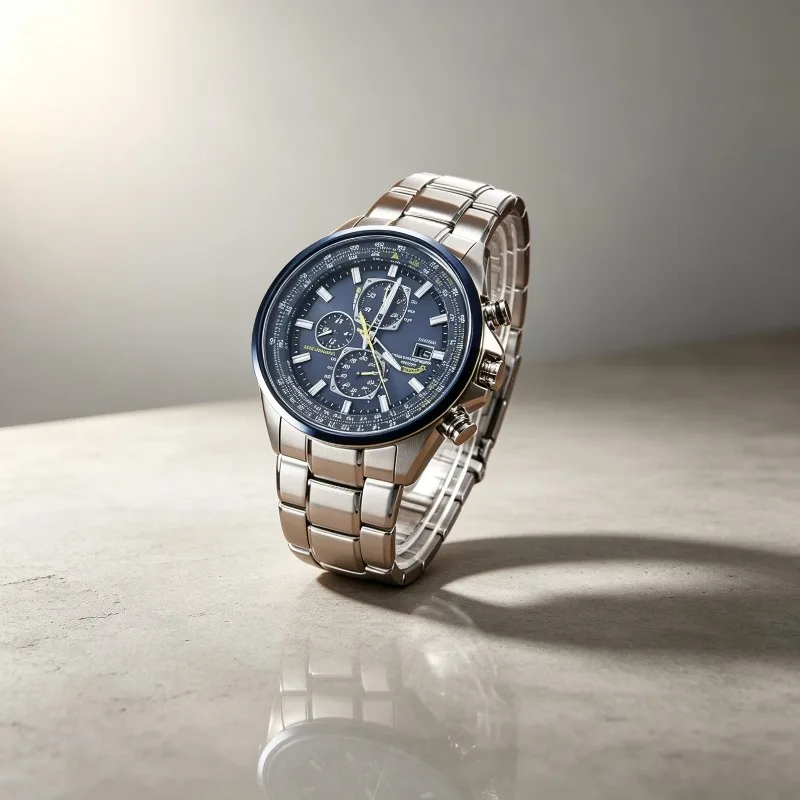 High Quality Men's Quartz Watch Luxury Trend Luminous Multi-Function Chrono Stainless Automatic Watch Father's Day Gifts for Men - view 5