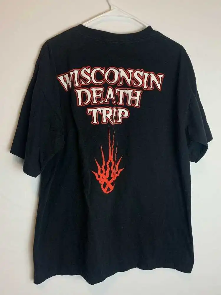 Static X Wisconsin Death Trip Shirt, remake shirt, 2 sided t-shirt TE6323