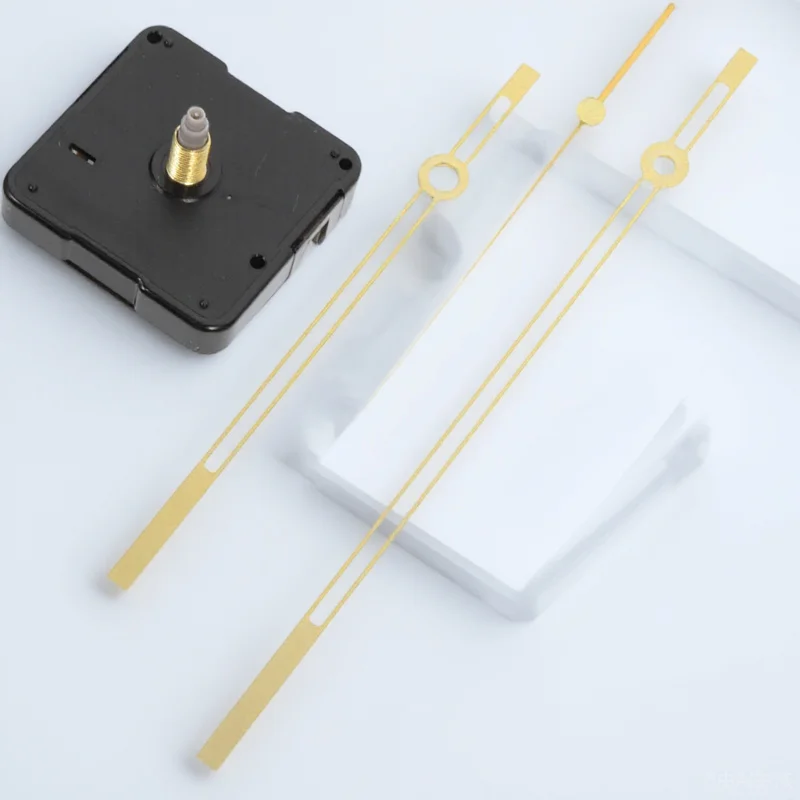 

1 set 1 Set Silent Wall Movement Kit For Diy Repair Minimalist Mute Mechanism With Hands, Premium Clock Motor For Craft Rimless