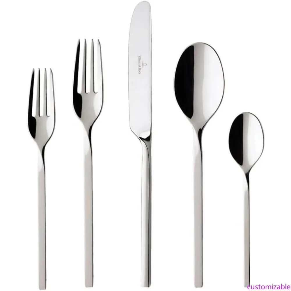 

Villeroy & Boch 20-Piece Cutlery Set, Serving 4 People, 18/10 Stainless Steel, Dishwasher Safe