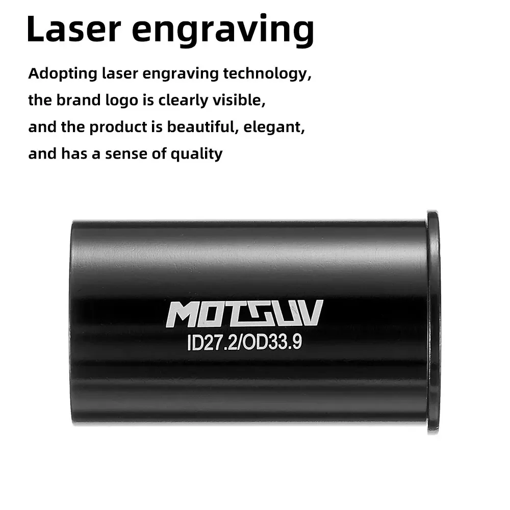 Aluminum Alloy Bicycle Seatpost Sleeve Convert Seat Post Tube Conversion Adapter 22.2/25.4/27.2/28.6/31.6mm