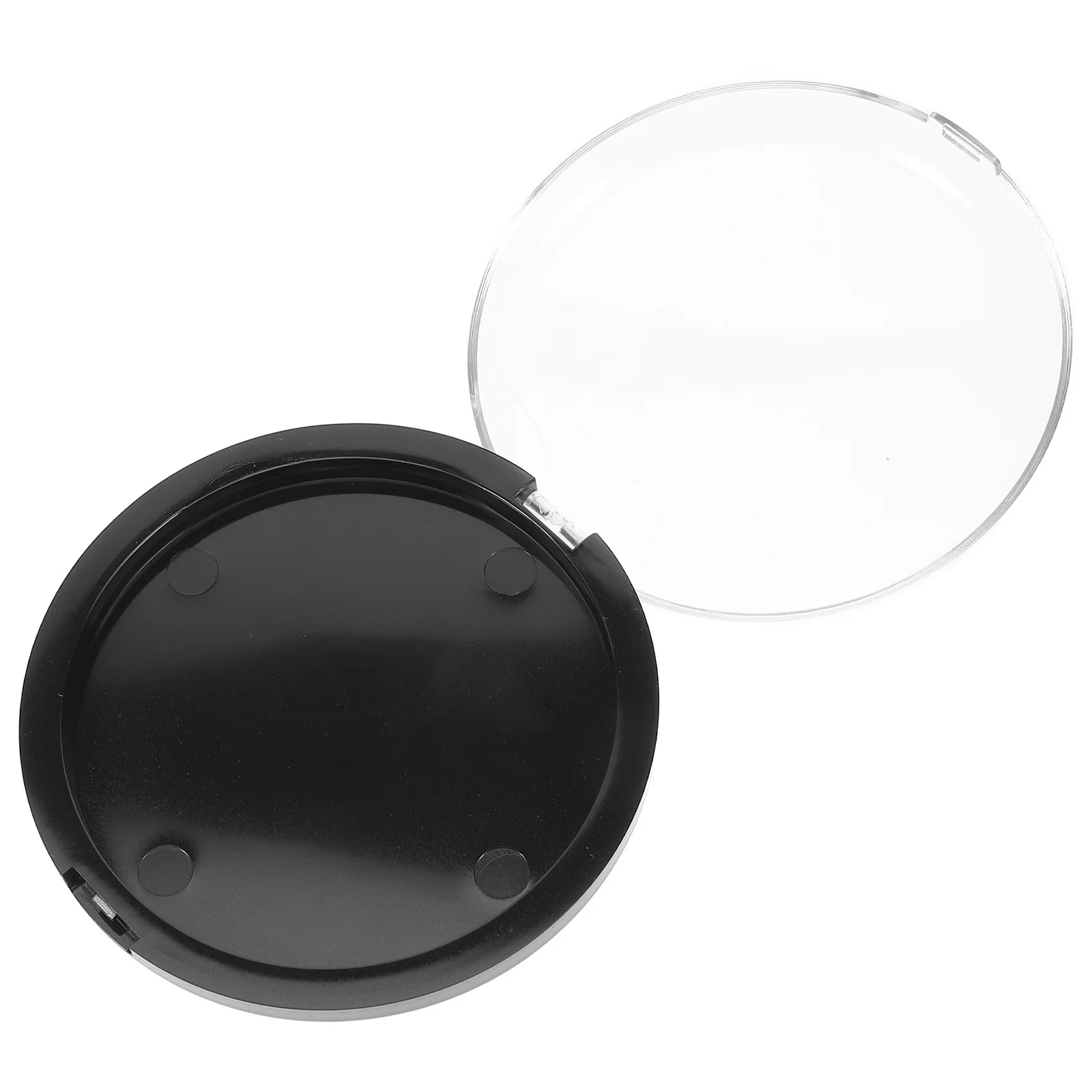 

Mini Travel Bra Case Practical Portable Compact Plastic Transparent Lid Convenient Bra Pad Storage Box Travel Underwear