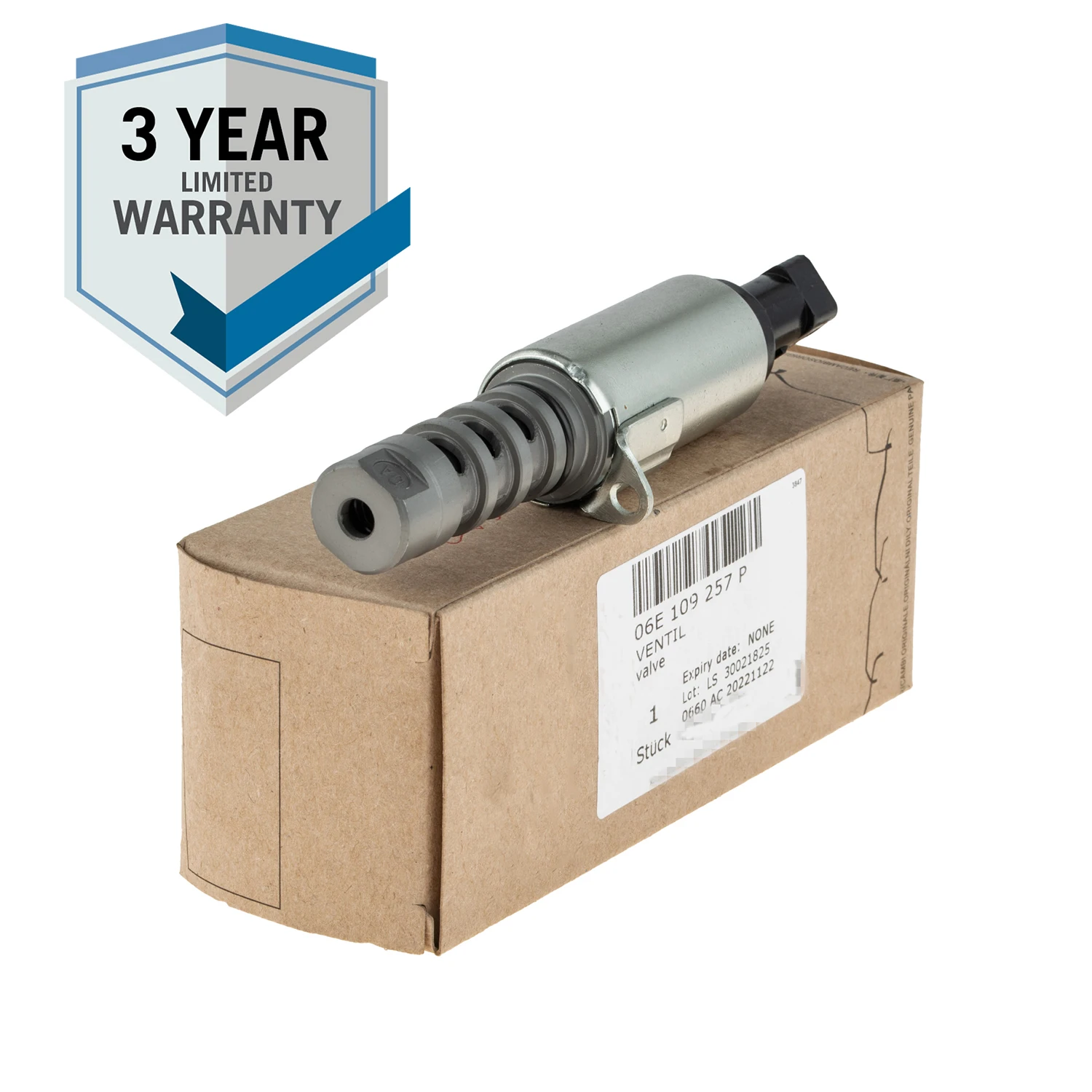 

OEM Camshaft Adjustment Valve Solenoid 06E109257P,06E109257J,06E109257F For VW Jetta 2008-10,Beetle 2005-10,Touareg 4.2 V8