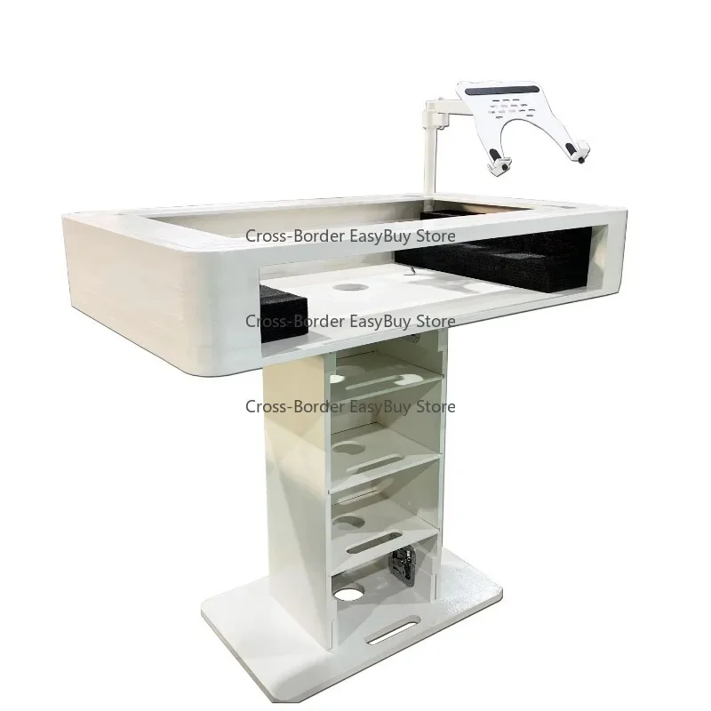 Custom-Disc Podium Stand DJ Control Tower DJ    for Pioneer XDJ DDJ CDJ Rane Four Controller with Flight case