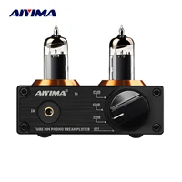 AIYIMA T3 amplificador de preamplificador de vacío 6A2 tubo MM reproductor de discos de vinilo Phono preamplificador estéreo tocadiscos preamplificador Amp