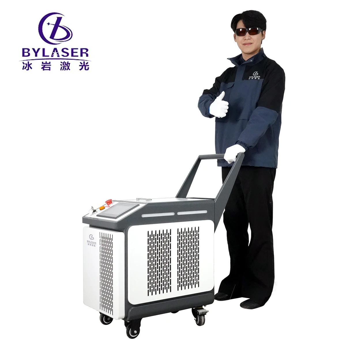 Portable 500w Laser Wood Cleaning Car Paint Removal Cleaning Machine 300w Pulsed Laser Metal Cleaner Stone Graffiti Wall Mold