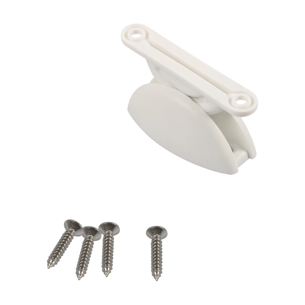 

New RV Door Retainer Kit, Caravan Door Retainer Catch Holder ABS Door Stop Retaining Catch Holder Door Stop Holder For RV