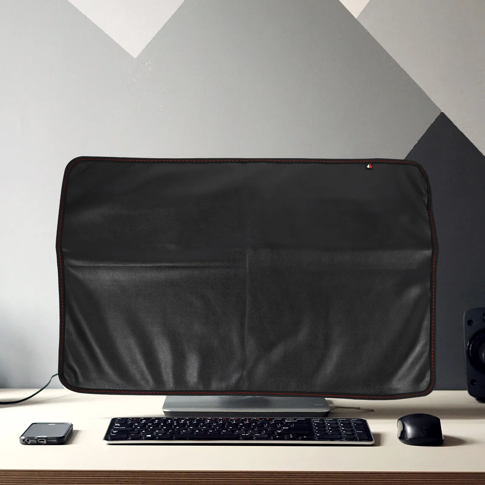 

1Pcs Computer Monitor Cover High Quality Eco Friendly Dust Resistant Screen Display Cover Quick Dry Odor Free Desktop Computer