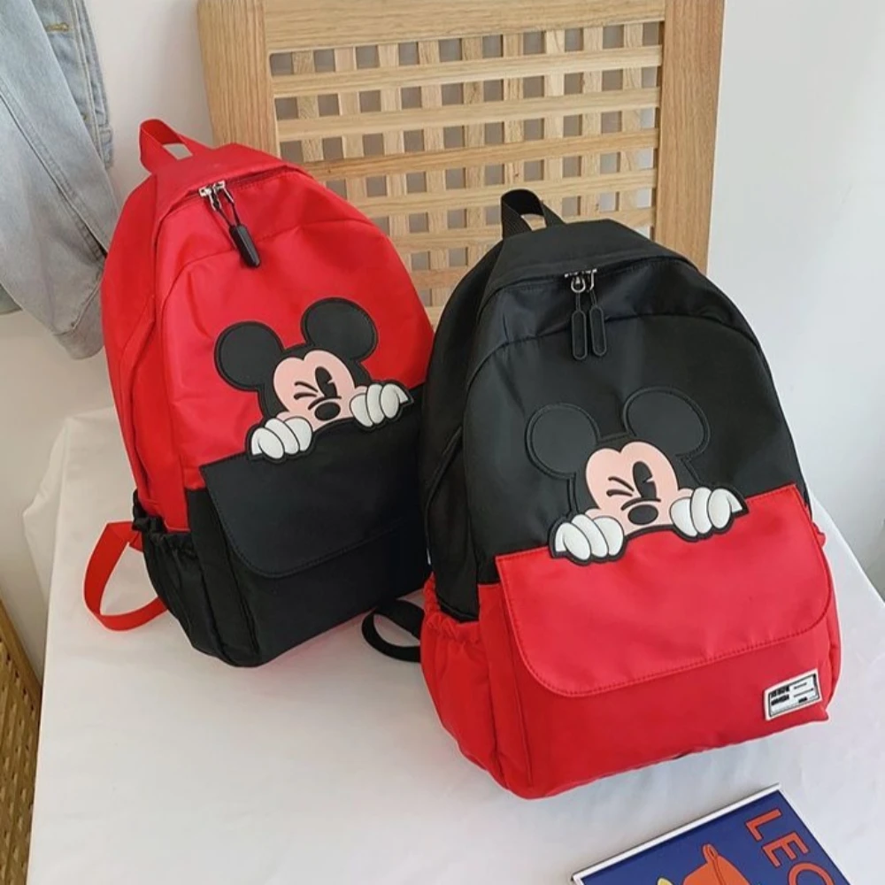 

Children's Disney Backpack Cute Mickey Mouse Bag Large Capacity Stylish Student Backpack Children's Birthday Gift