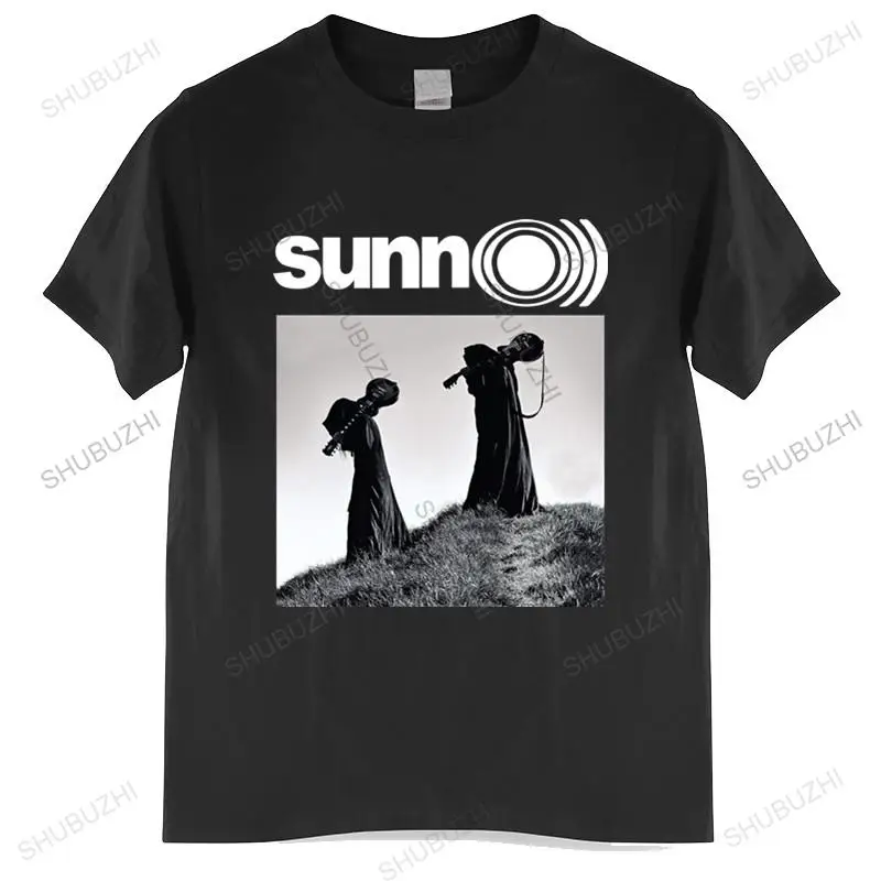 Men o-neck tshirt fashion brand t-shirt black new SUNN O))) OM SLEEP BORIS ELECTRIC WIZARD Men\'s BLACK T-SHIRT euro size