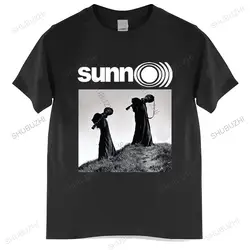 Camiseta de cuello redondo para hombre, camiseta negra de marca de moda, SUNN O) OM SLEEP BORIS ELECTRIC WIZARD, talla europea