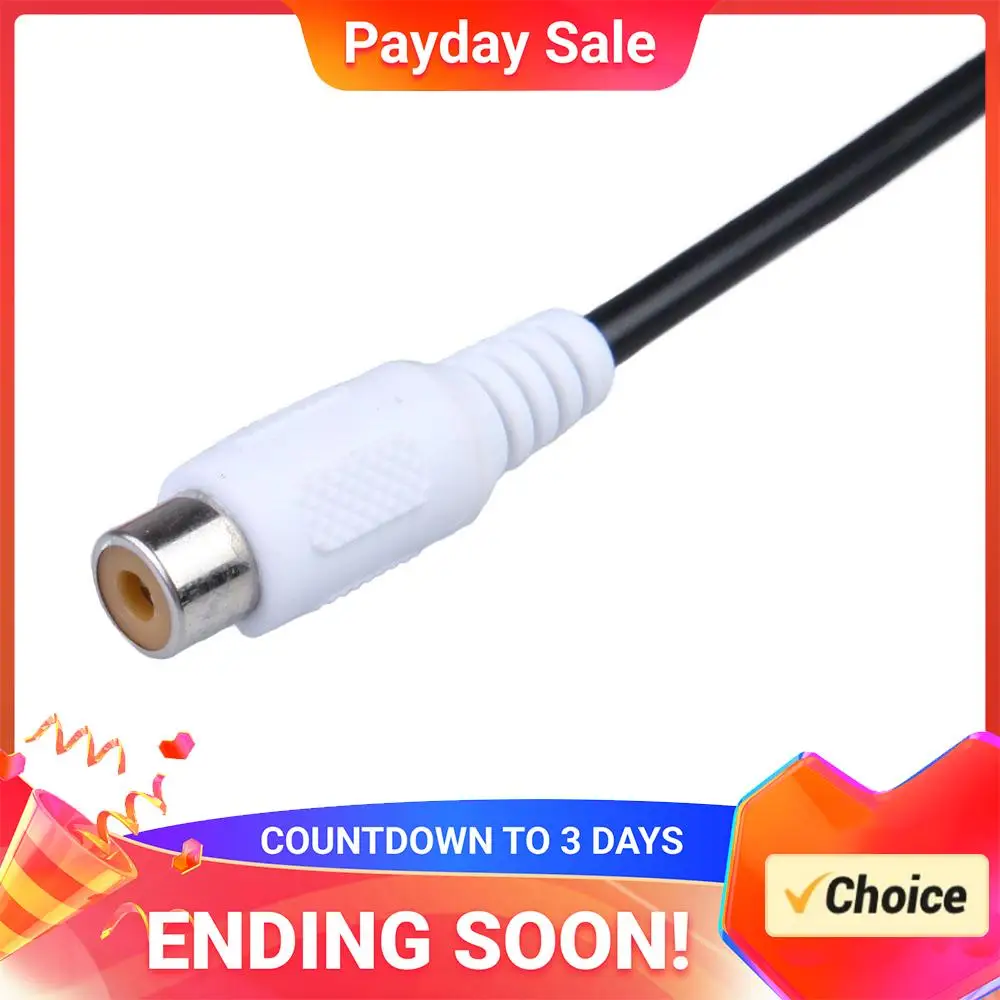 Mini Hidden CCTV Microphone Sound Monitor Audio Pickup Microphone Pickup Cable for CCTV Video Camera DVR