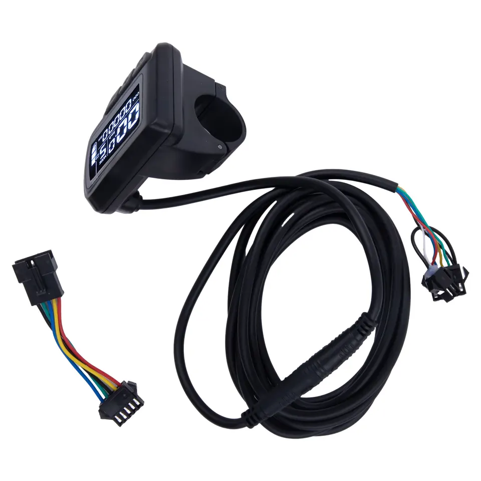 Display LCD EN06 Per E-bike 24-48V A 6 Pin: Controlla Velocità, Batteria E Assistenza Con Un Occhio