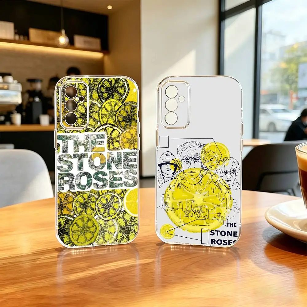 

The S-Stone Z-Roses Band Singer Phone Case For SamsungA10,12,20,21S,30,31,40,50,51,52,70,71 Transparent Cover