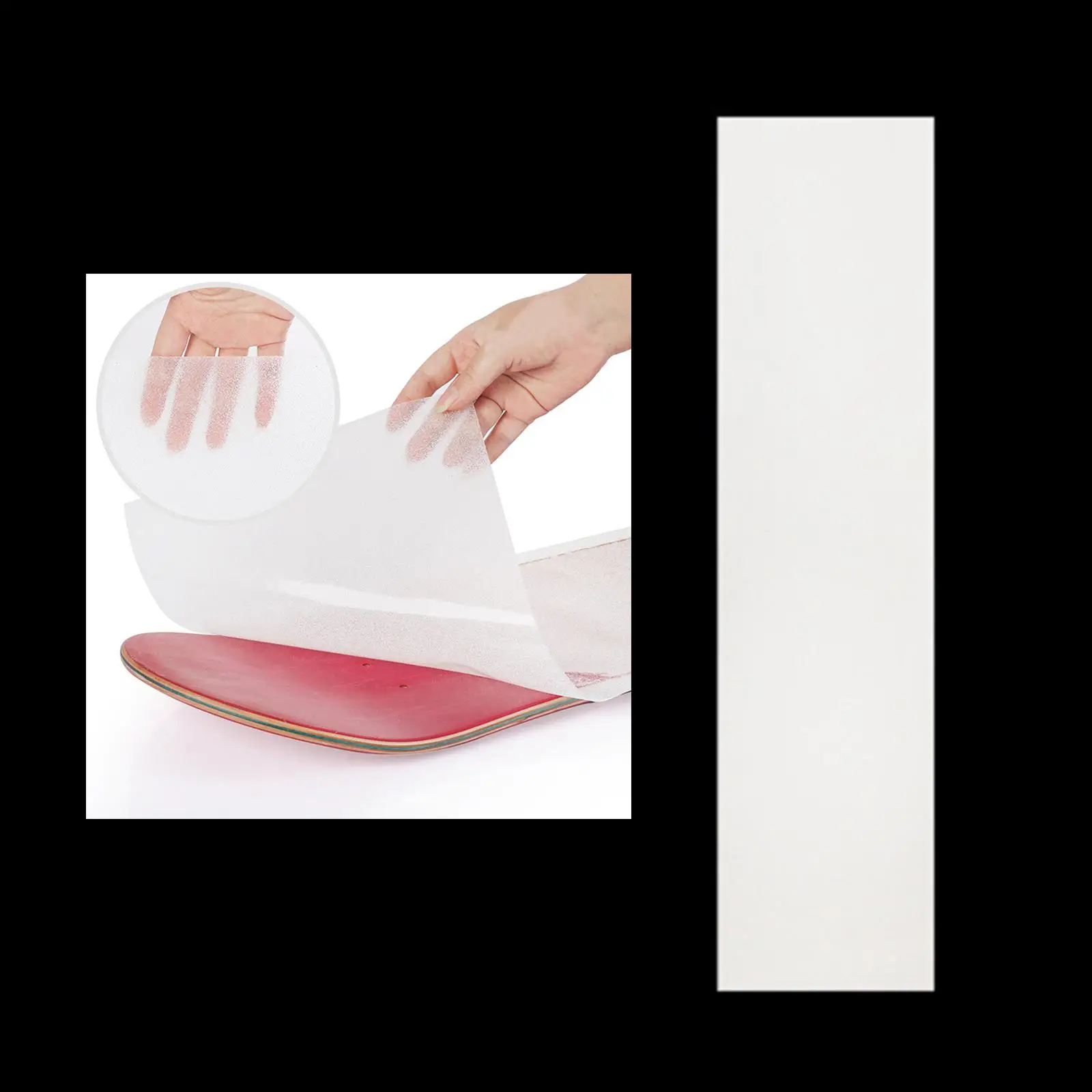 

Skateboard Sticker Paper Anti Slip Protector PVC Portable Skateboard Grip Tape