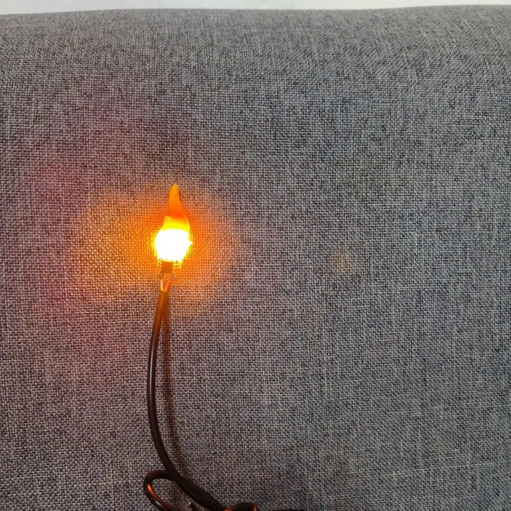 Dynamic Flickering Candle Light Module USB Powered LED Flame Circuit Board Hand Design PCB Component For Hobbyist Project