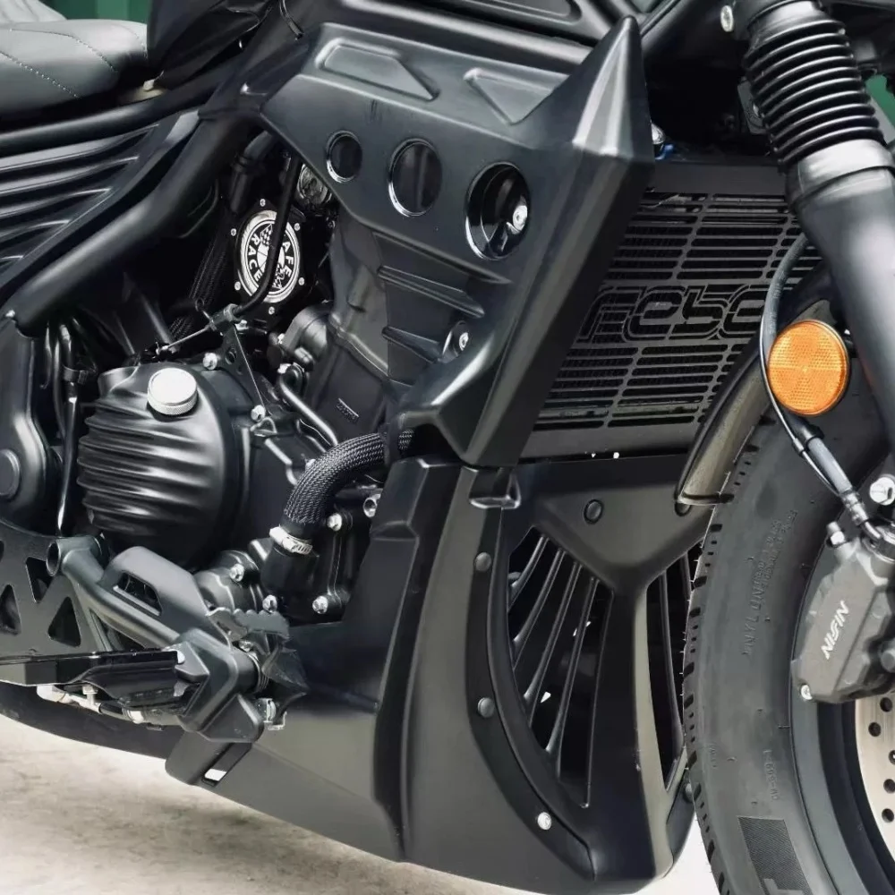 FIT For honda Rebel300 300 CMX Left-side engine cover trim for 300cmx 300 rebel for 300cmx rebel 300