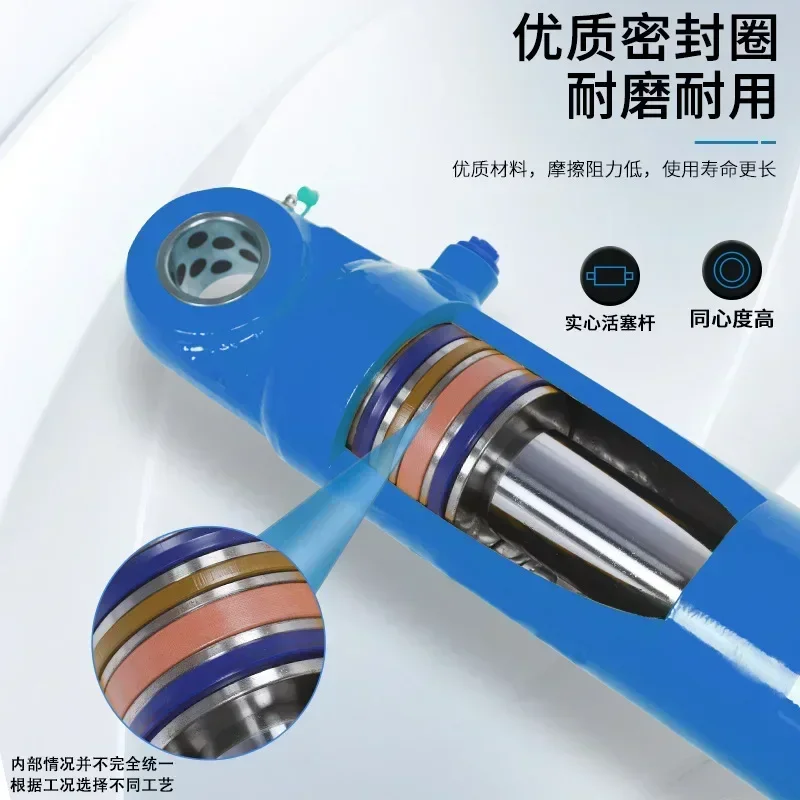 

Two-way hydraulic cylinder HSG40 light lift earrings oil top