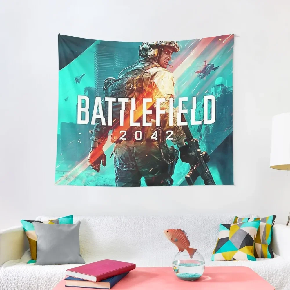 

Battlefield 2042 4K Poster Tapestry Aesthetic Room Decor Korean Carpet Wall Tapestry