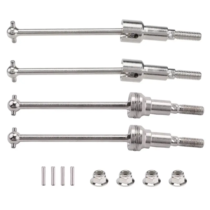 YSUN-Metal Front & Rear Drive Shaft For HAIBOXING HBX 16889 16889A 16890 16890A SG1601 SG1602 1/16 RC Car Upgrade Parts