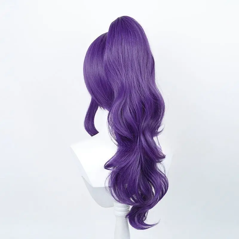 ‌ Projeto Sekai Hatsune Maki Peruca Cosplay - Kyona Maki e Futuro Peruca, Cabelo de Anime de Palco Colorido