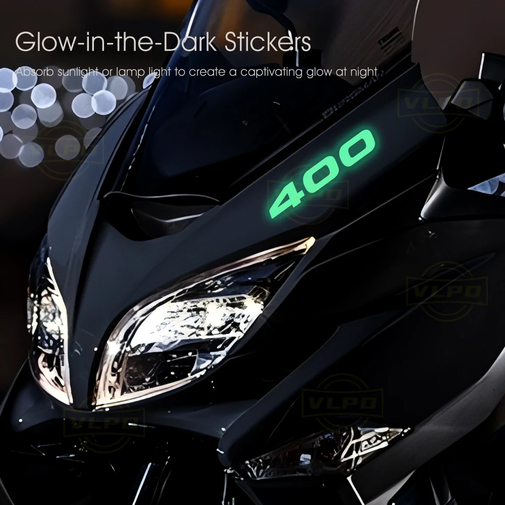 สติ๊กเกอร์รถจักรยานยนต์กันน้ําสําหรับ Suzuki Burgman 400 สติกเกอร์ Burgman400 AN400 400 อุปกรณ์เสริม 2007 2008 2017 2010-2026