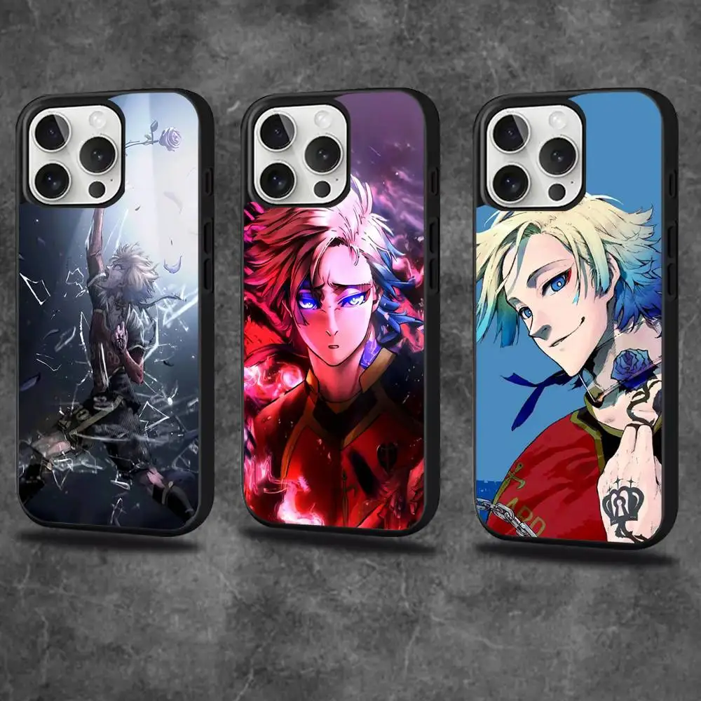 

M-Michael K-Kaiser Anime Phone Case For iPhone 16,15,14,13,12,11,Pro,Max,Plus,Mini,SE4,E Magnetic Magsafe Wireless Charging