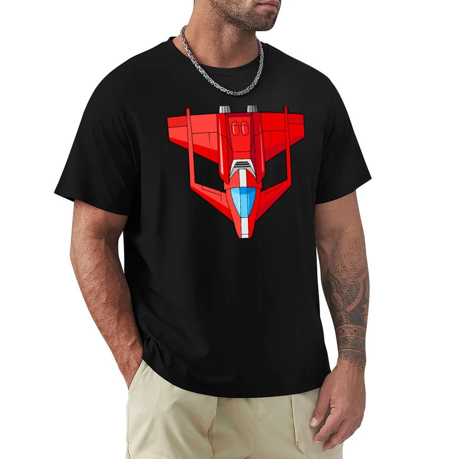 Voltron Vehicle Force Falcon VT Fighter Chest Plate #5 Ginger T-Shirt UV Sun Protection Tee Shirt