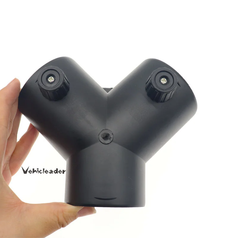 60/75 مللي متر سخان السيارة تنفيس الهواء الأنابيب Y فرع سخان العادم موصل ث/تنظيم صمام رفرف ل Webasto الديزل سخان التوقف