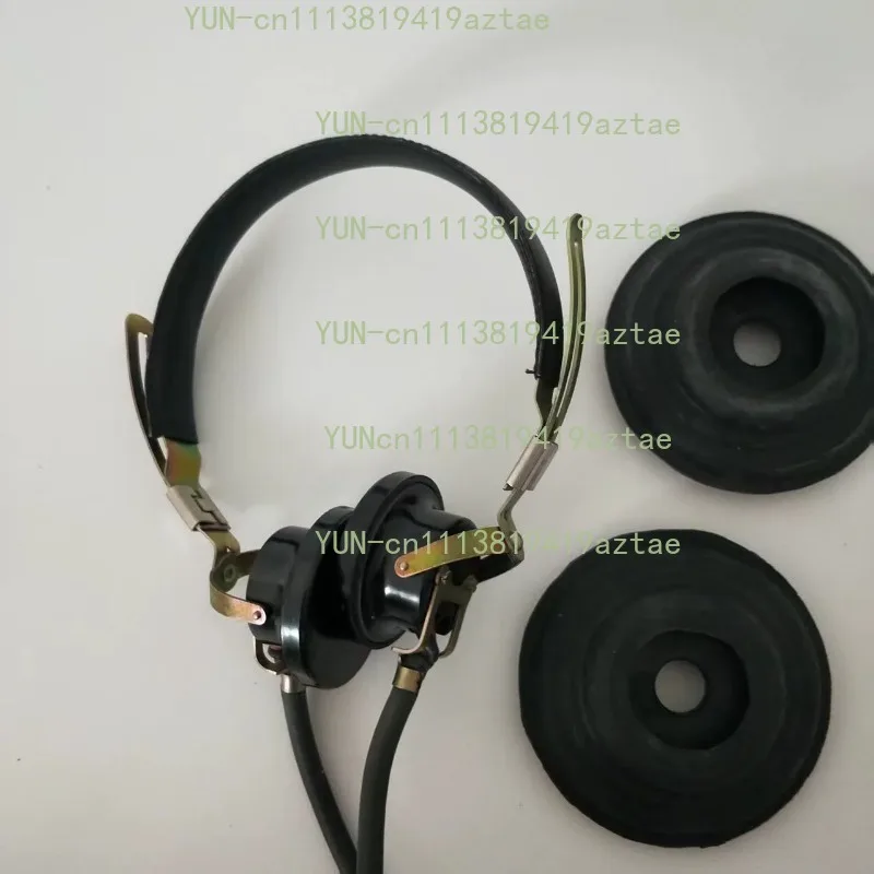 Binaural Earphones, High Resistance 2200Ω / 65Ω Moving Iron Dynamic Reed Headset for Ore Radio Receiver