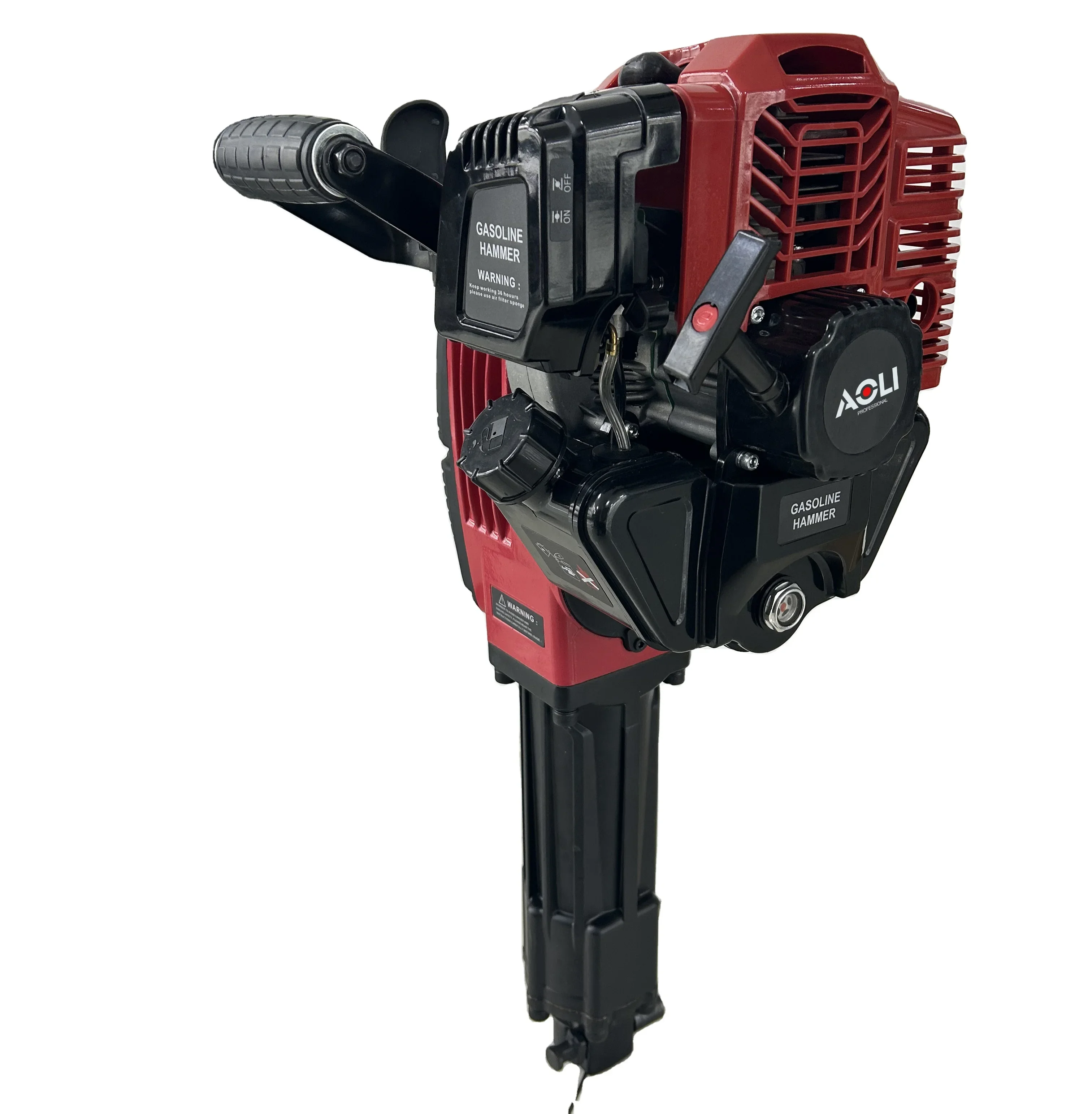 Powerful hand hold hammer 52CC 1800w Two-stroke engine portable Petrol Jack hammer drill