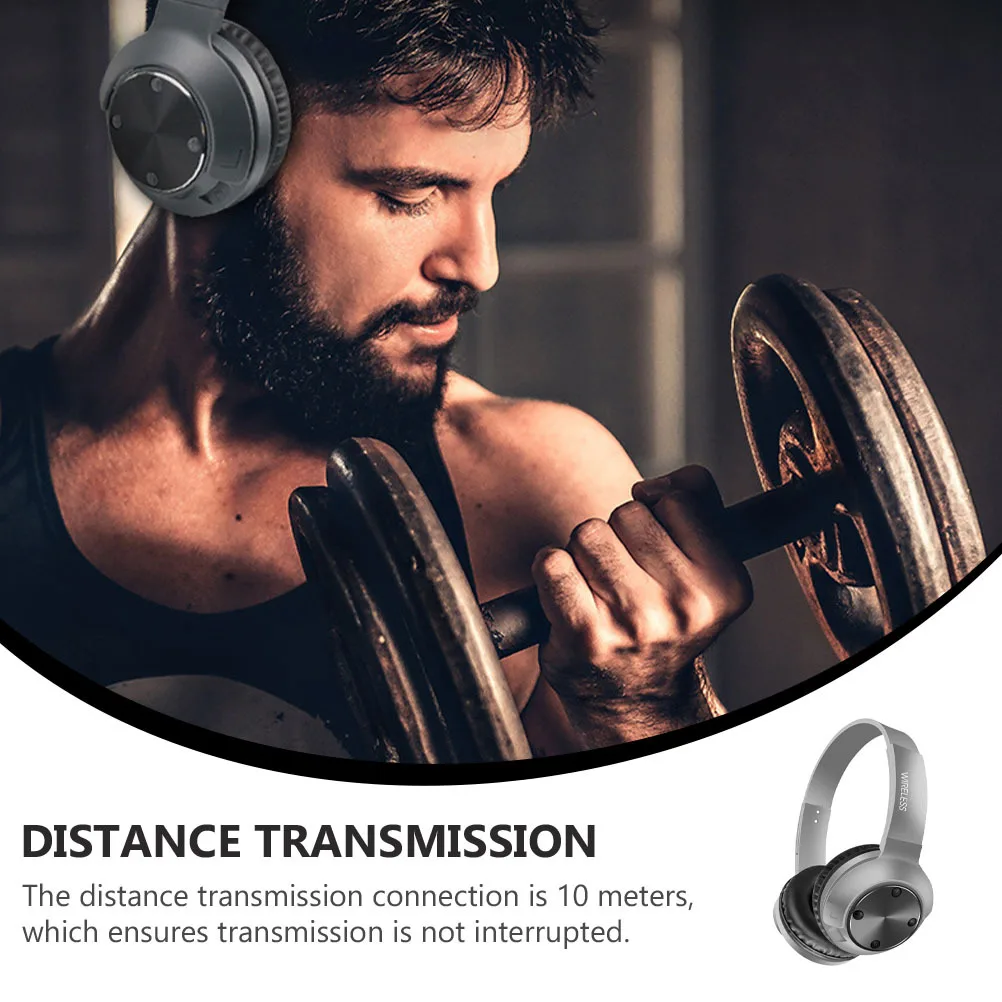 

1Pcs Headset Wireless Adjustable Sports Headphone Running Gaming Earphone Stable Connection Stereo Headset
