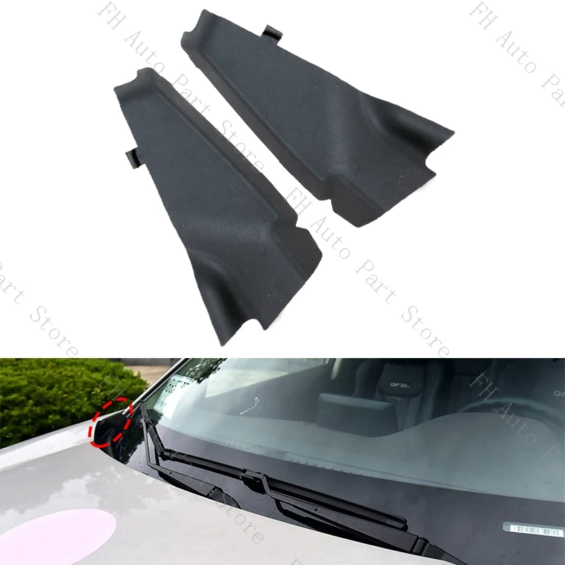 2PCS 5006015SA01 5006016SA01 Front Windshield Wrap Corner Trim Wiper Side Trim Cover Lid For Dongfeng DFSK Glory 580