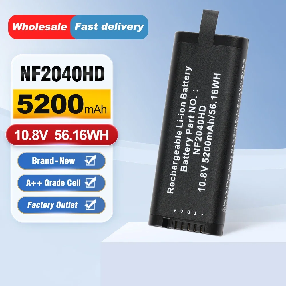 ETESBAY NF2040HD NF2040XD NF2040DY NF2040AG24 NF2040QE34 NF2040SM24 TY 3CGR18650D-2 N9330B-BCG N9330B-BAT Battery for Agilent N9