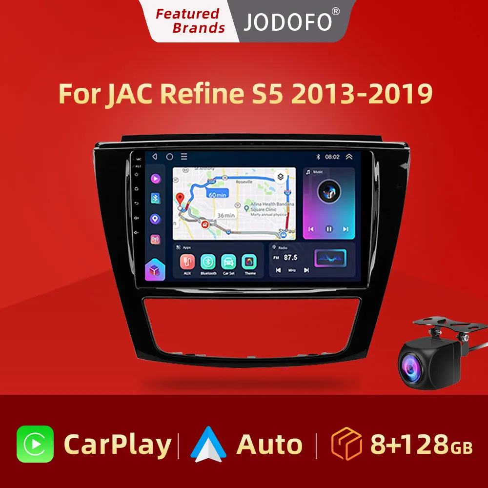 

Android 12 Auto Carplay Stereo For JAC Refine S5 2013 - 2019 Car Radio Multimedia Video Player Navigation GPS 360 Camera WIFI+4G