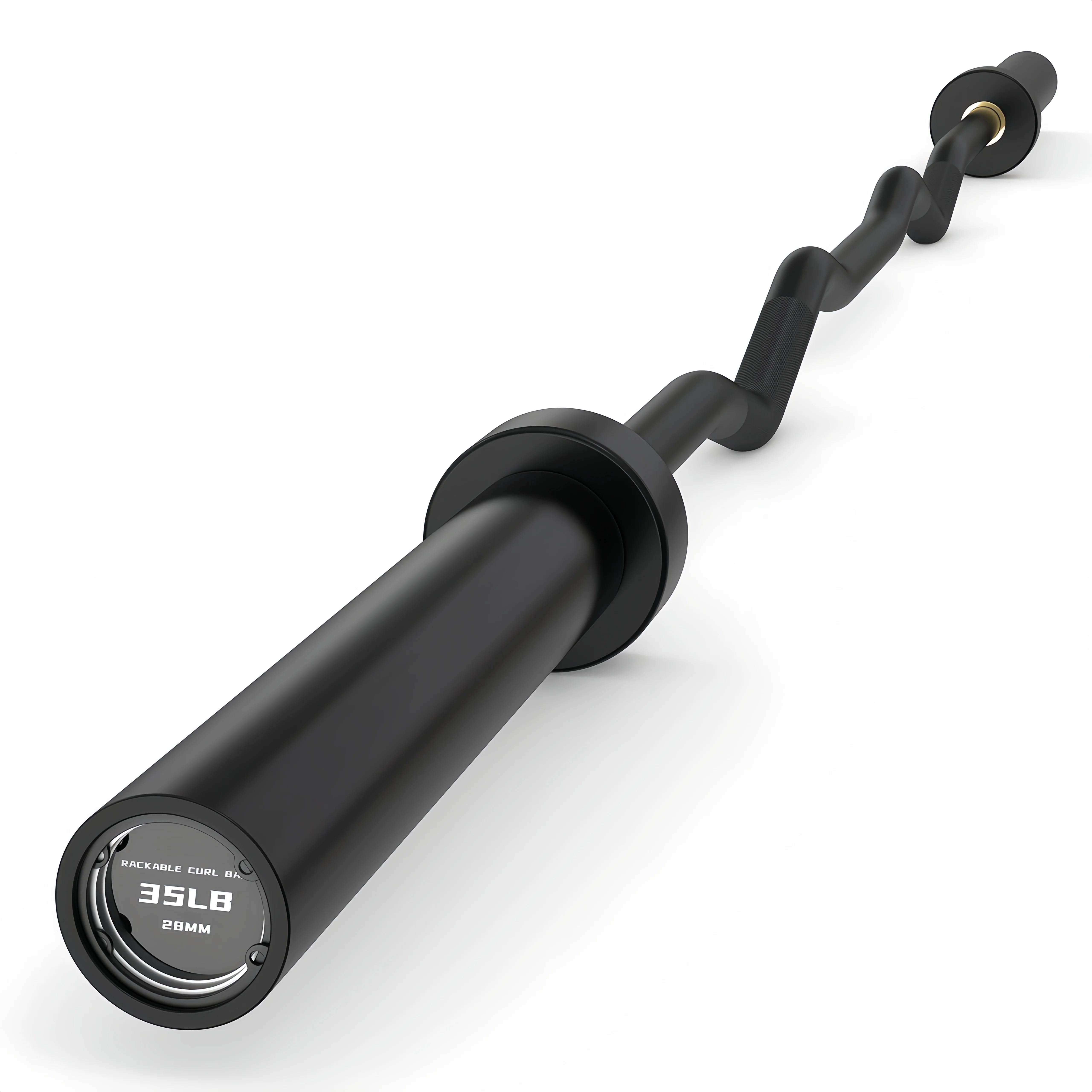 High Quality Wholesales Adjustable Barbell Set 28mm Curved Weight Lifting Bar 6.2TF for Strength Training in Home/Gym Use