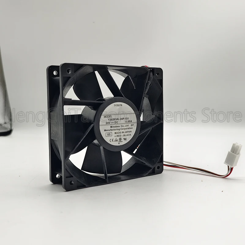 Original 100% Working 12038VA-24P-GU 12038 24V 0.89A cooling fan