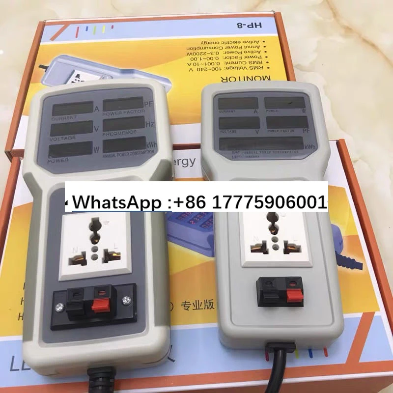 

HP9800 socket power meter, parameter tester, metering socket power meter 20A