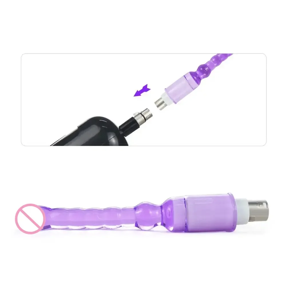 Entry Level Sex Machine Dildo Attachments A2/A3 Big Dildos for Women Men Masturbation Anal Plugs Kit 3XLR Accessories Sex Shop