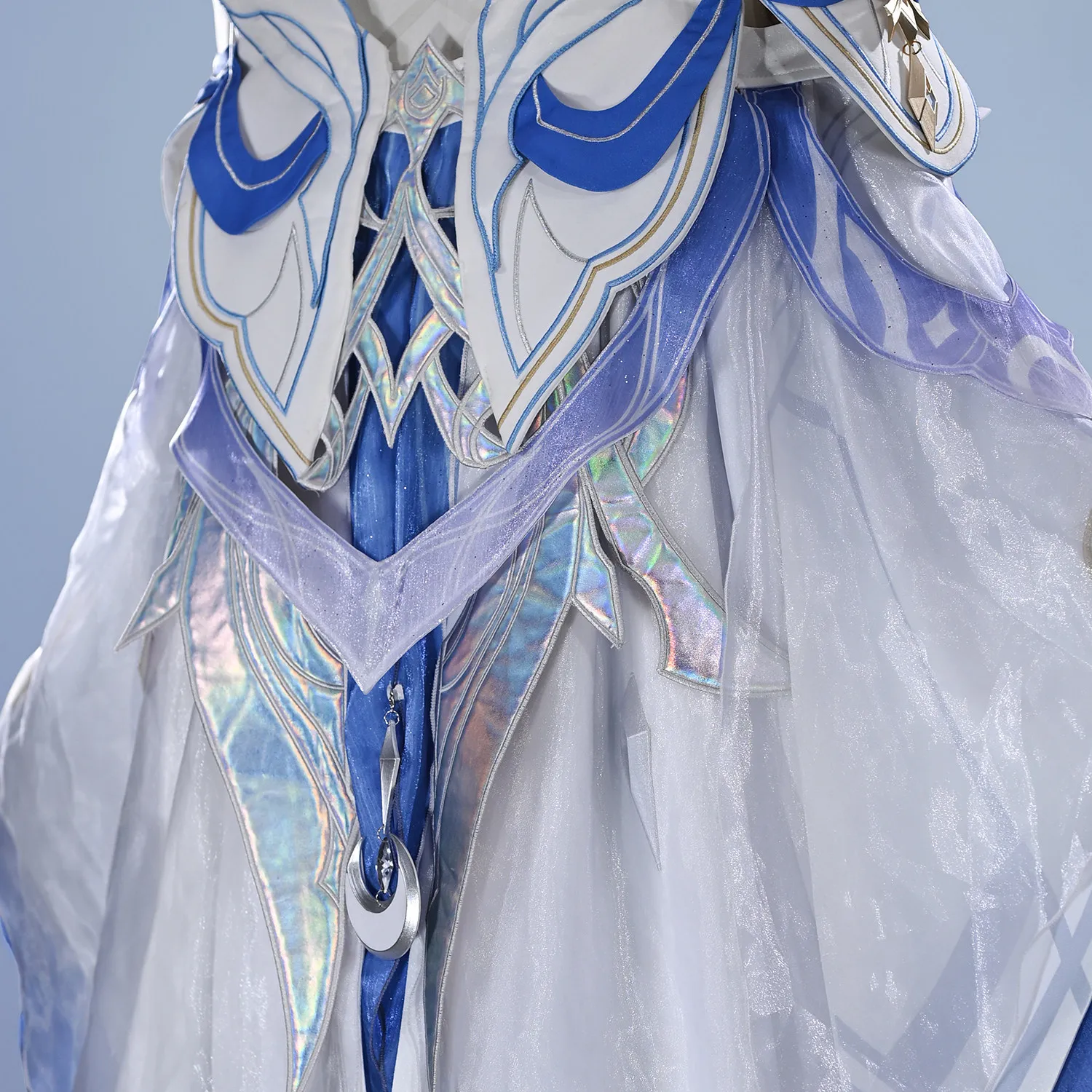 Genshin Impact Columbina  Cosplay Costume Full Set Princess Dress For Hallowmas Christmas Role Play Women 1/3 Delusion view 5