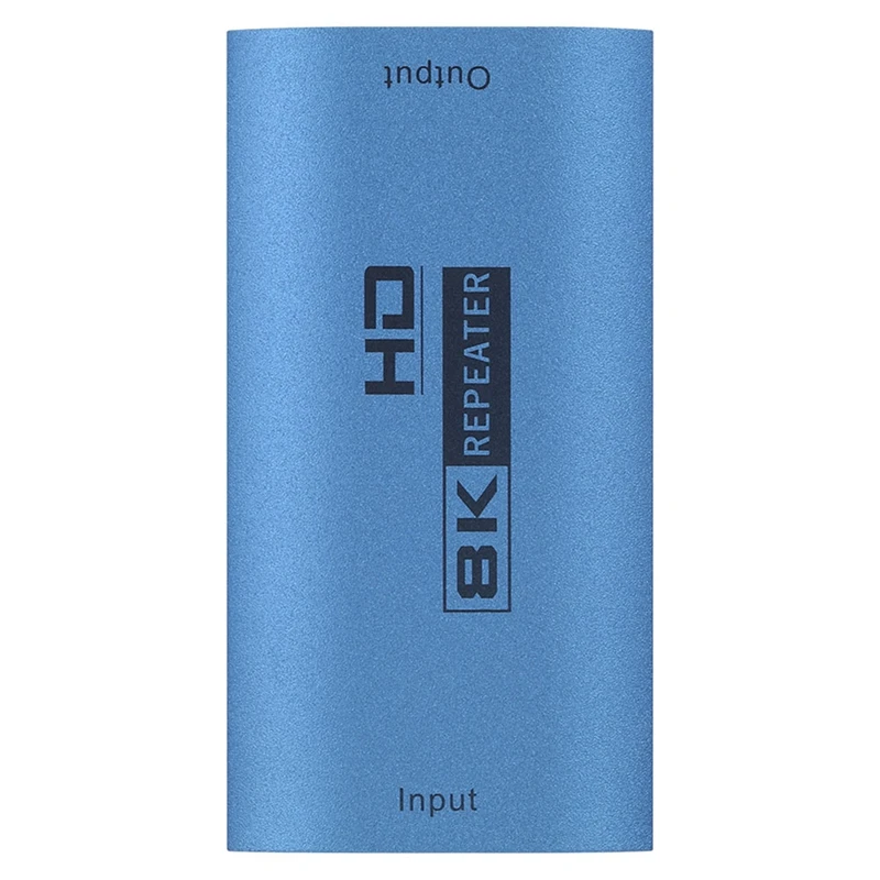 Extensor de Vídeo Compatível com HDMI, Repetidor 8K, Amplificador De Sinal HD, Conversor, Adaptador
