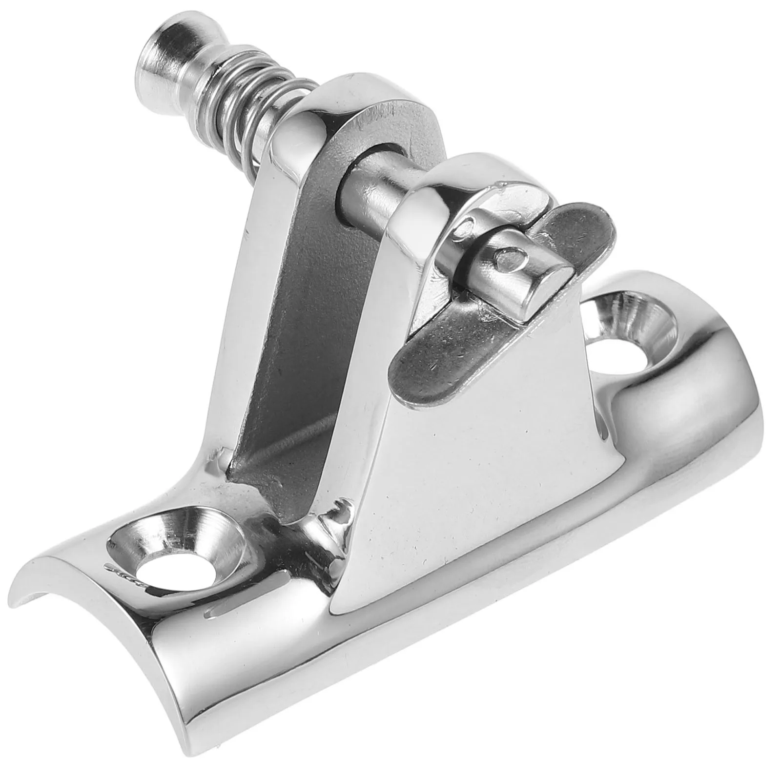 

Stainless Steel Boat Hinge Sunshade Base Fixation Yacht Accessories Fitting Replacement Deck Hinge Side Mount