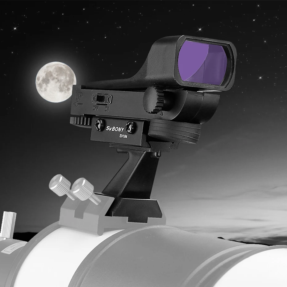 SVBONY SV184 Red Dot Sight Viewfinder Star Fast and Accurate Finder Scope for Astronomy Telescope Targeting