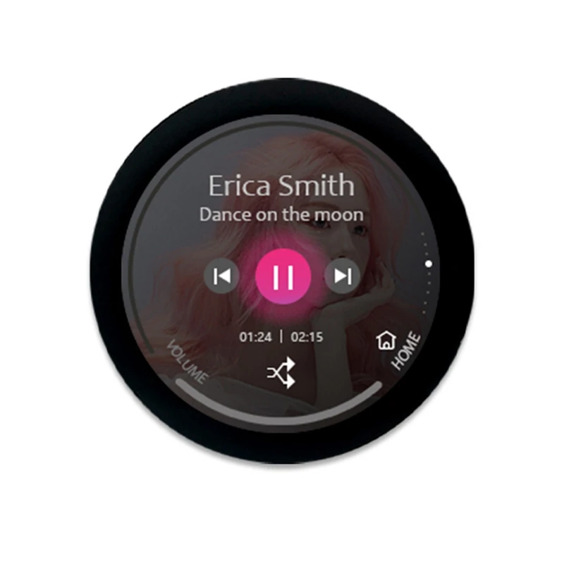 Panneau de développement ESP32-C3 écran tactile rond d'affichage à cristaux liquides de 1.28 pouces avec la technologie de Wifi Bluetooth