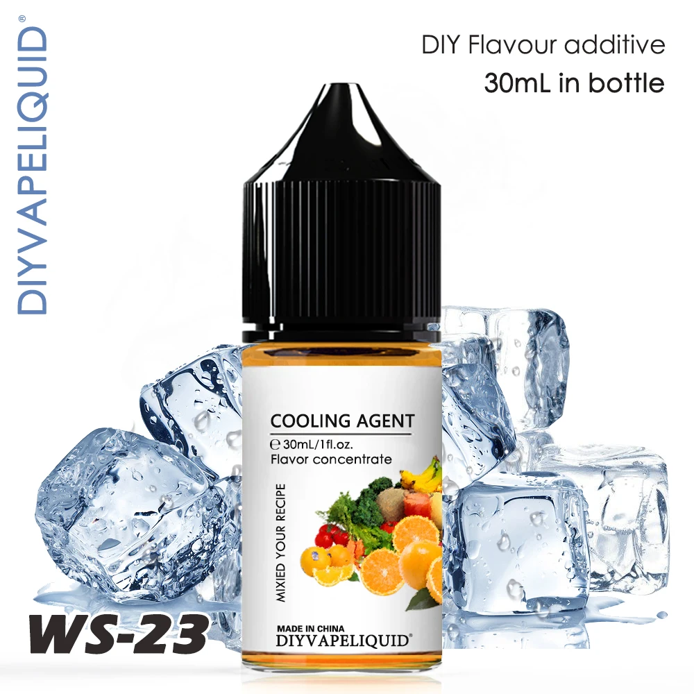 [Русская распродажа. ] Охлаждающий агент DIYVAPELIQUID WS-23, концентрат со вкусом, увеличение охлаждения льда WS23 для смешанных жидкостей «сделай